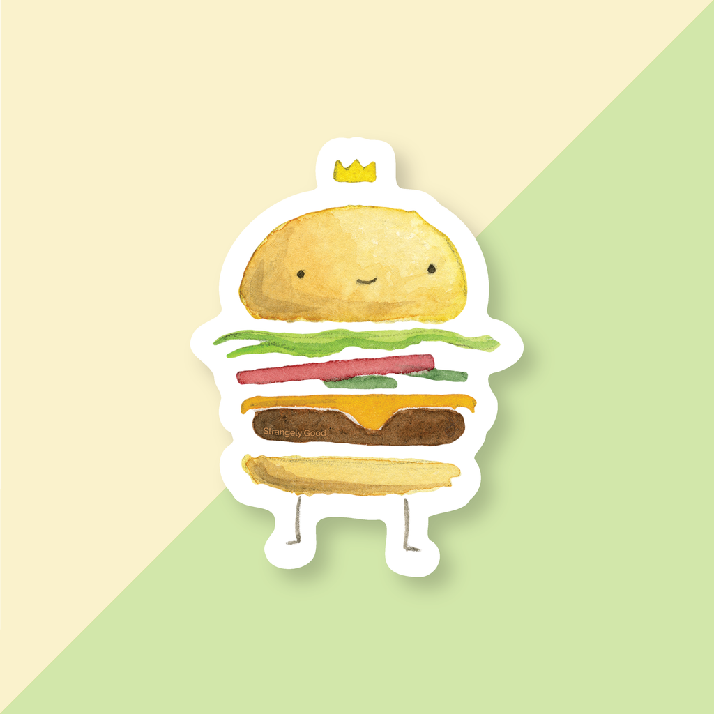 Burger Queen Sticker